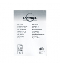 Обложка A4 LAMIREL Transparent 150мкм прозрачный пластик 100л.