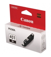 Картридж ориг. Canon CLI-451Bk черный для Canon PIXMA MG6340/MG5440/IP7240