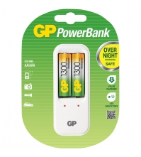 Зарядное устройство GP PB410GS130-2CR2 + 2шт акк. HR06 1300mAh