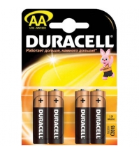 Элемент питания LR06 DURACELL BASIC LR06  4BL