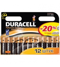 Элемент питания LR06 DURACELL BASIC LR06 12BL