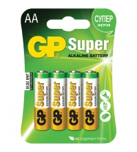 Элемент питания LR06 GP Super Alkaline 15A BC4