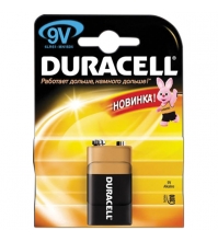 Элемент питания MN1604 DURACELL BASIC 6LR61 9V 1BL КРОНА