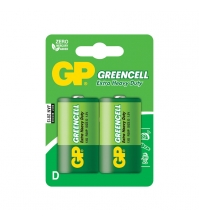 Элемент питания R20 GP Greencell 13G BC2