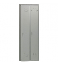 Шкаф для одежды LS-21, 575х500х1830мм, 2 секции