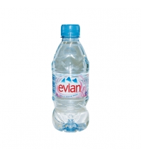 Вода минеральная без газа Evian 0,33 л, (24 бут./упак) ПЭТ