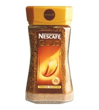Кофе Nescafe Gold, растворимый, 95 гр, стеклянная банка