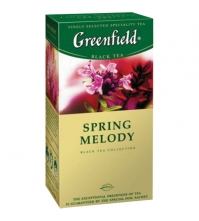 Чай Greenfield Spring Melody, черный, 25*2г, фольг.пакет.