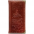Увеличить Алфавитная книга 80*155мм, 64л., кожа, коричневая (мет.углы)