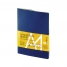 Блокнот 60л. А4 на сшивке Conceptual Office, синий, карман на внутренней стороне обложки