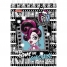 Блокнот 40л. А7 клетка на гребне Школа монстров (Monster High)