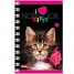 Увеличить Записная книжка 40л. А7 на гребне I love kitty