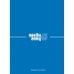 Записная книжка 60л. А6 на гребне Логотип-Синий (СОЧИ-2014), выборочный лак