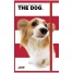 Записная книжка 80-50л. А6 на гребне The DOG, твердая обложка, с клапанами, на резинке