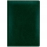 Ежедневник недатированный А6 176л. кожзам Sarif IMAGE, зеленый