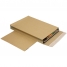 Пакет почтовый B4 250*353*40 коричневый крафт, отр/лента, 130 г/м2