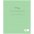 Тетрадь 12л. линия Однотонная. Зеленая, блок 60 г/м?, ВД-лак