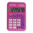 Калькулятор карманный LC 8 разрядов, питание от батарейки, 90*60*12 мм, розовый