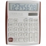 Калькулятор настольный CDC 8 разрядов, двойное питание, 108*135*24 мм, красный