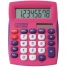Калькулятор настольный SDC 8 разрядов, двойное питание, 115*83*19 мм, розовый