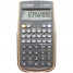 Калькулятор научный 10 разрядов, 128 функций, питание от батарейки, 78*153*12 мм, черный/оранжевый