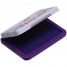 Штемпельная подушка 70*48мм фиолетовая, металлическая