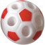 Точилка пластиковая Мяч 1 отверстие, ассорти, пакет с европодвесом