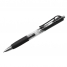 Ручка гелевая автоматическая MP gel, черная, 0,5мм, грип