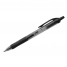 Ручка гелевая автоматическая VISTA, черная, 0,7мм, грип