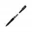 Ручка гелевая автоматическая черная, 0,7мм