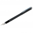 Ручка перьевая Silver Prestige синяя, 0,8мм, корпус черный, пластик.футляр