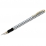 Ручка перьевая Velvet Prestige синяя, 0,8мм, корпус хром/золото, пластик.футляр