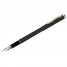 Ручка перьевая Velvet Prestige синяя, 0,8мм, корпус черный/золото, пластик.футляр