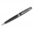 Ручка шариковая Expert Matte Black CT синяя, 1мм, корпус черный/хром, поворотн., подар.уп.