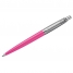 Ручка шариковая Jotter Tactical Pink синяя, 0,7мм, корпус розовый/хром, автоматическ., подар. уп.