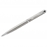 Увеличить Ручка шариковая Sonnet Slim Stainless Steel CT черная, 0,7мм, корпус серебро, поворотн., подар.уп.