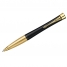 Ручка шариковая Urban Muted Black GT синяя, 0,7мм, корпус черный/золото, поворотн., подар.уп.