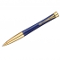 Ручка шариковая Urban Premium Purple Blue синяя, 0,7мм, корпус синий/золото, поворот,подар.уп.