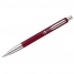 Ручка шариковая Vector Standard Red синяя, 0,7мм, корпус красный/хром, автоматическ., подар.уп.