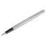 Ручка-роллер Hemisphere Stainless Steel CT черная, 1мм, корпус хром, подар.уп.