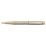 Ручка-Роллер IM Metal Brushed Metal GT черная, 0,5мм, корпус золото/хром, подар.уп.