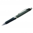 Ручка шариковая автоматическая E-5, черная, 0,7мм, грип