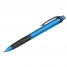 Ручка шариковая автоматическая OfficeSpace синяя, 0,7мм, грип, цветной корпус