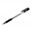 Ручка шариковая BPS, черная, 0,7мм, грип