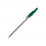 Ручка шариковая Corvina 51, зеленая, 1мм, прозрачный корпус