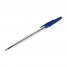 Ручка шариковая Corvina 51, синяя, 1мм, прозрачный корпус