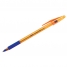 Ручка шариковая Orange Grip, синяя, 0,8мм, грип