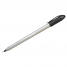 Ручка шариковая Triangle Silver черная, 1мм,  трехгран.