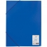 Папка на резинке OfficeSpace® А4, 500мкм, синяя