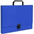 Папка-портфель 1 отделение Standard, 1000мкм, синяя
